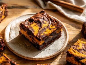 Home 9 chocolate Pumpkin Brownies