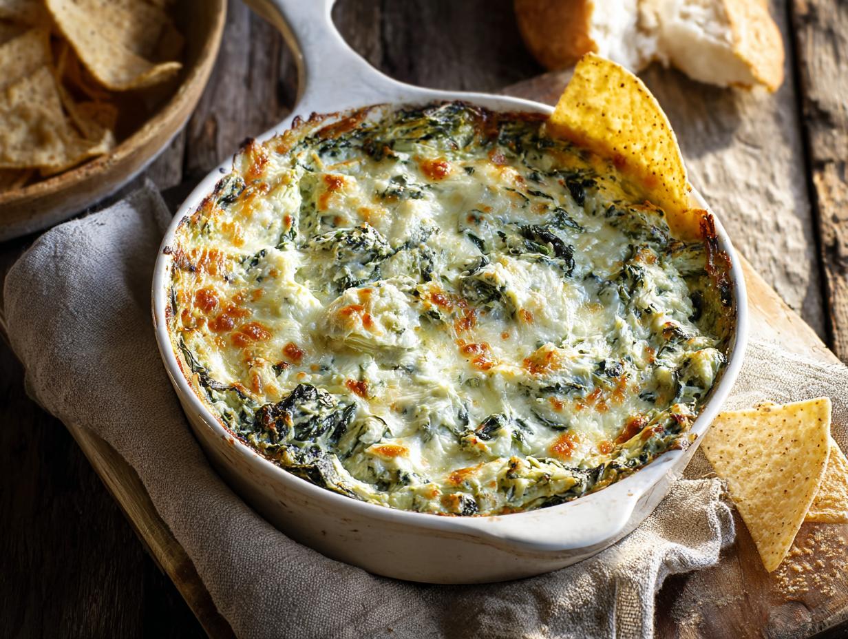 hot spinach artichoke dip