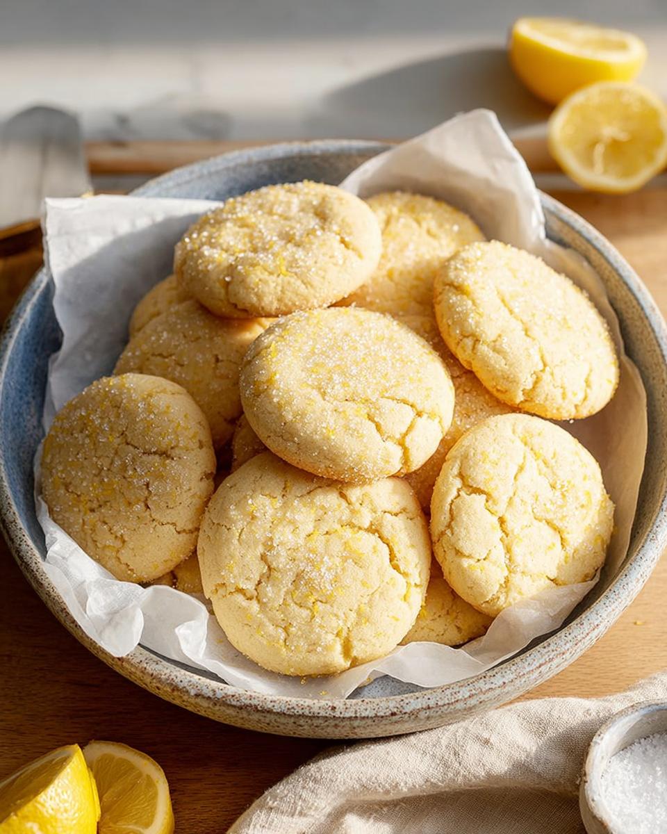 3 Easy Lemon Sugar Cookies With Perfect Texture 3 lemon sugar cookies - detail 1