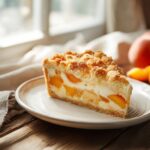 Perfect Peach Cobbler Cheesecake 4 peach cobbler cheesecake