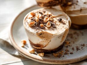Home 6 peanut butter greek yogurt frozen cups