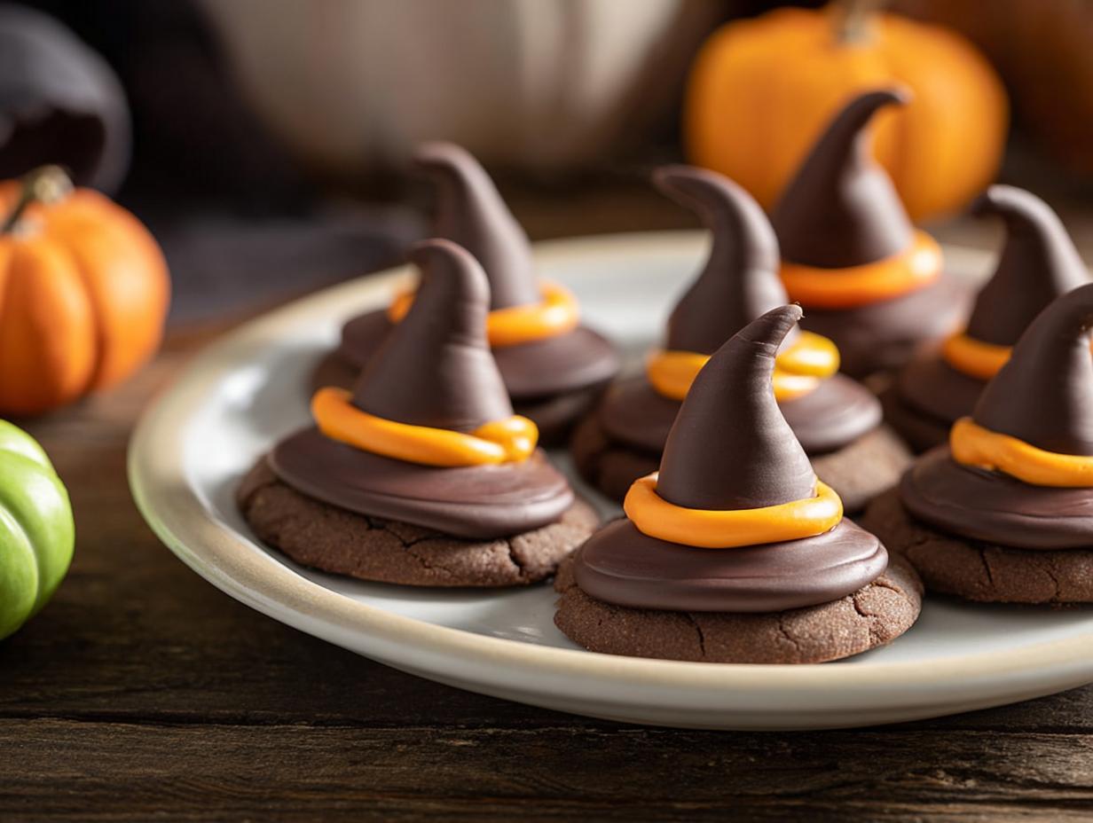 witch hat cookies