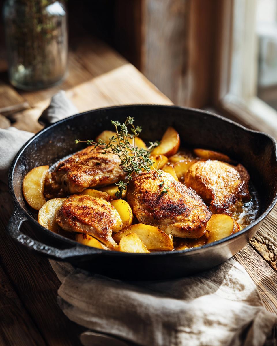 Autumn Apple Chicken: Irresistible 35-Minute Meal 3 Autumn Apple Chicken - detail 1