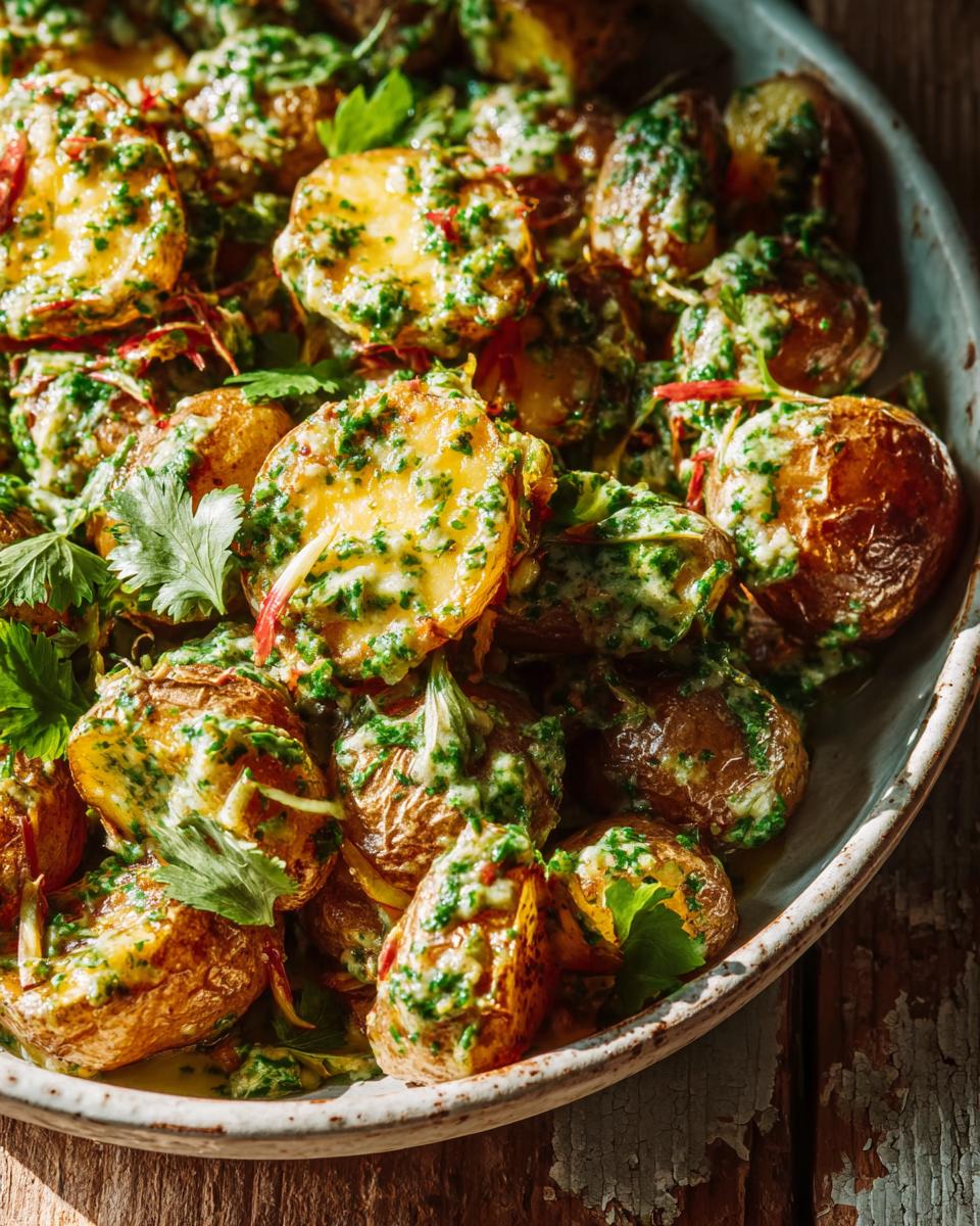 Chimichurri Smashed Potato Salad: 35-Minute Perfection 3 Chimichurri Smashed Potato Salad - detail 1