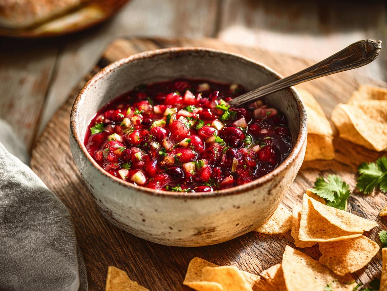 Cranberry-Apple Jalapeño Salsa