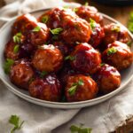 Cranberry BBQ Turkey Meatballs: 4 Easy Steps 4 Cranberry BBQ Turkey Meatballs