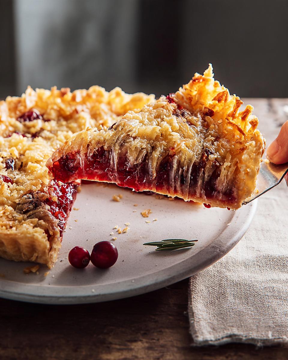 Cranberry Crinkle Tart 3 Simple Steps to Tangy Perfection 3 Cranberry Crinkle Tart - detail 1