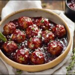 Cranberry-Mustard Glazed Chicken Meatballs 3 Secrets 4 Cranberry-Mustard Glazed Chicken Meatballs