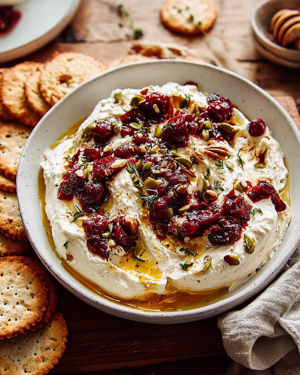 Cranberry Pecan Whipped Feta Dip Irresistible 10-Minute Hit 3 Cranberry Pecan Whipped Feta Dip - detail 1