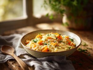 Creamy Butternut Squash Orzo
