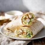 Crispy Cabbage Caesar Chicken Wraps in 18 Minutes 4 Crispy Cabbage Caesar Chicken Wraps