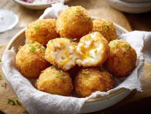 Fried Mashed Potato Balls