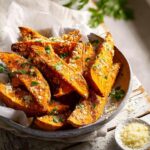 Garlic Parmesan Sweet Potato Wedges: 25 Min Irresistible Crunch 4 Garlic Parmesan Sweet Potato Wedges