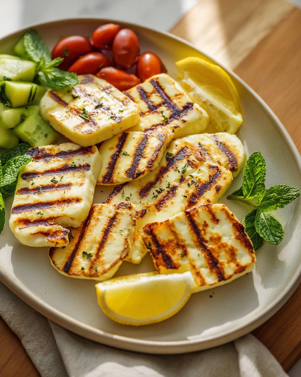 Grilled Halloumi: 11-Minute Foolproof Appetizer 3 Grilled Halloumi - detail 1
