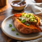 Cozy 1-Hour Korean BBQ Beef-Stuffed Sweet Potatoes 4 Korean BBQ Beef-Stuffed Sweet Potatoes