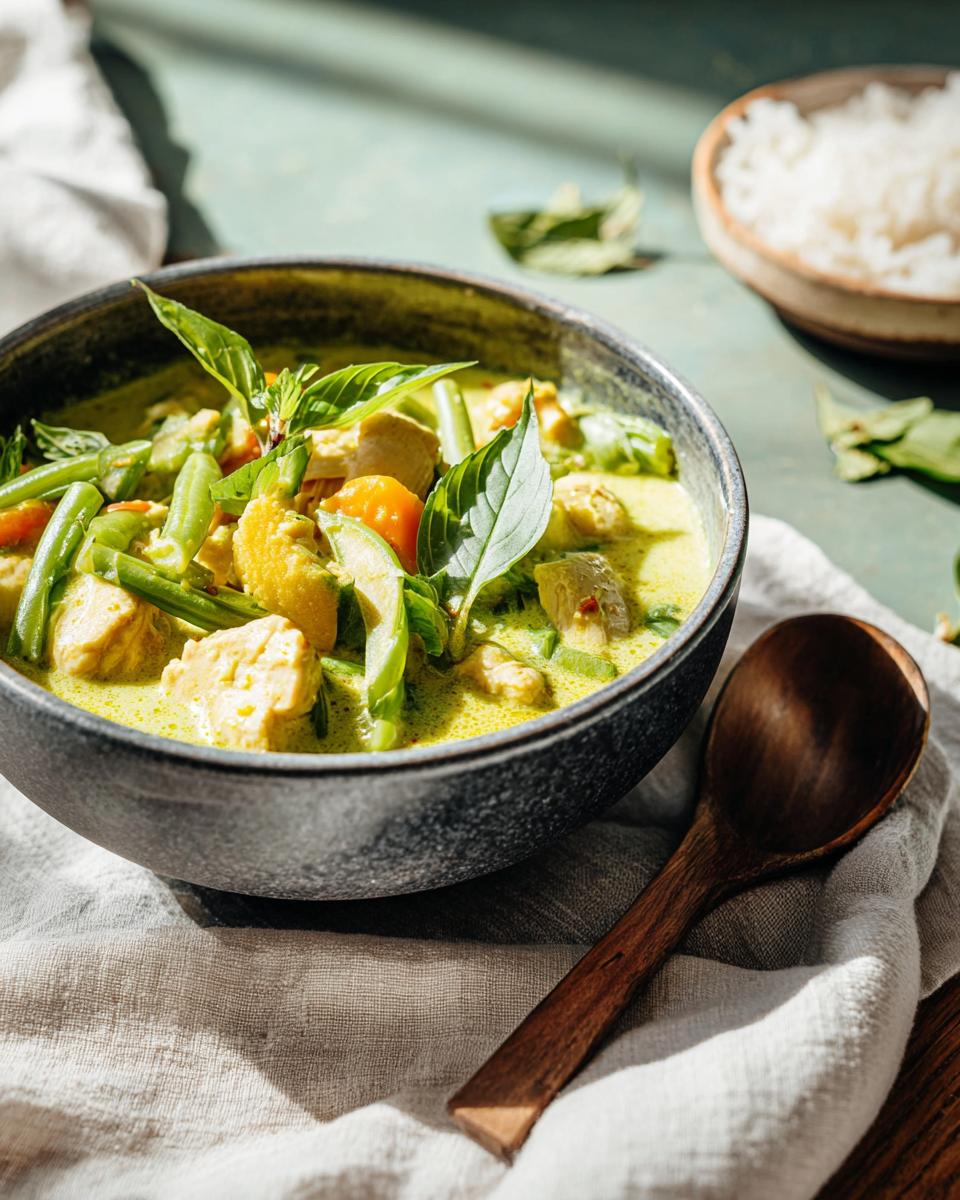 5 Tips for Perfect Lemongrass Chicken Green Curry 3 Lemongrass Chicken Green Curry - detail 1