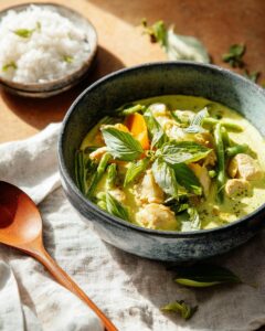 Lemongrass Chicken Green Curry