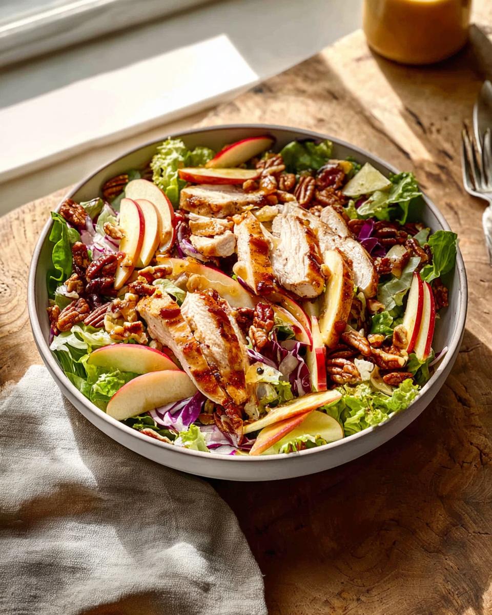 Maple Apple Chicken Salad with Toasted Pecans - detail 1