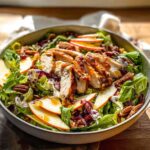 Maple Apple Chicken Salad with Toasted Pecans