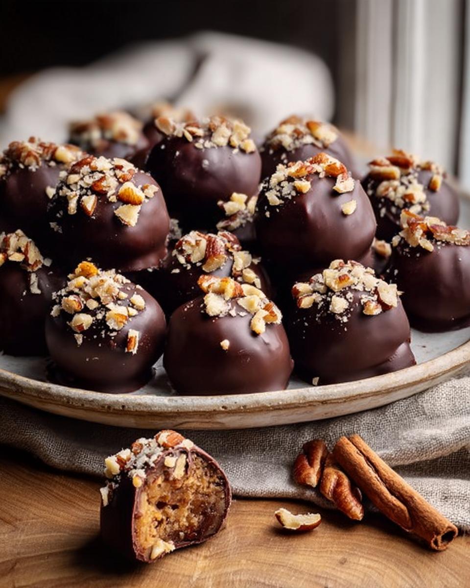 5 No-Bake Pecan Pie Truffles Everyone Loves 3 Pecan Pie Truffles - detail 1