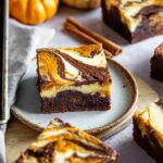 Pumpkin Cheesecake Brownies: 1 Easy Fall Treat 4 Pumpkin Cheesecake Brownies