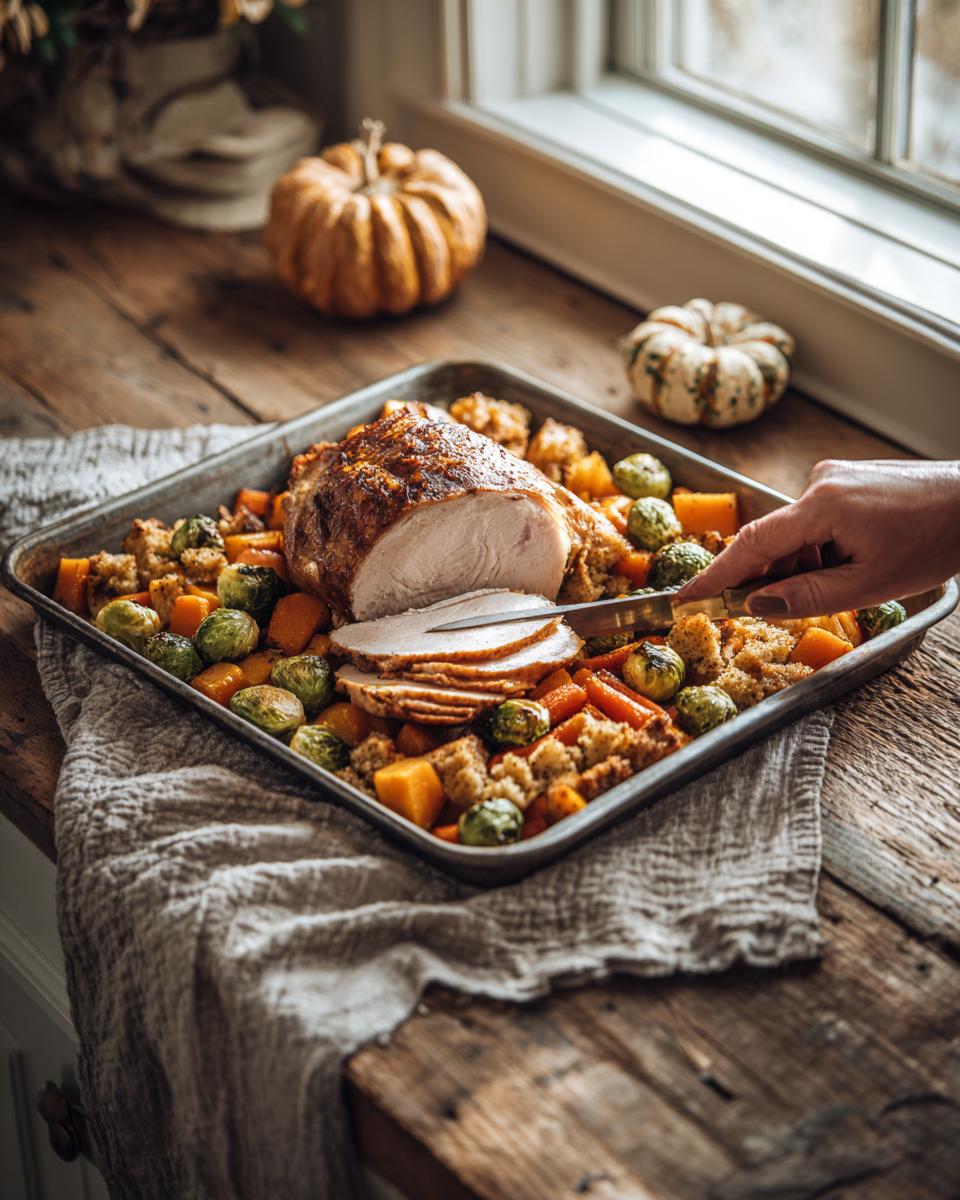 Sheet-Pan Thanksgiving Dinner: Effortless in 45 Min 3 Sheet-Pan Thanksgiving Dinner - detail 1