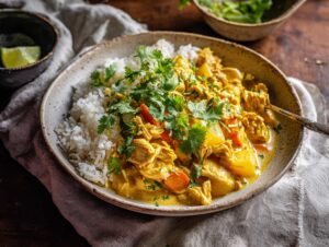 Slow Cooker Yellow Chicken Curry