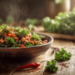 Healthy 45 Min Spicy Turkey Sausage & Kale Chili 4 Spicy Turkey Sausage & Kale Chili