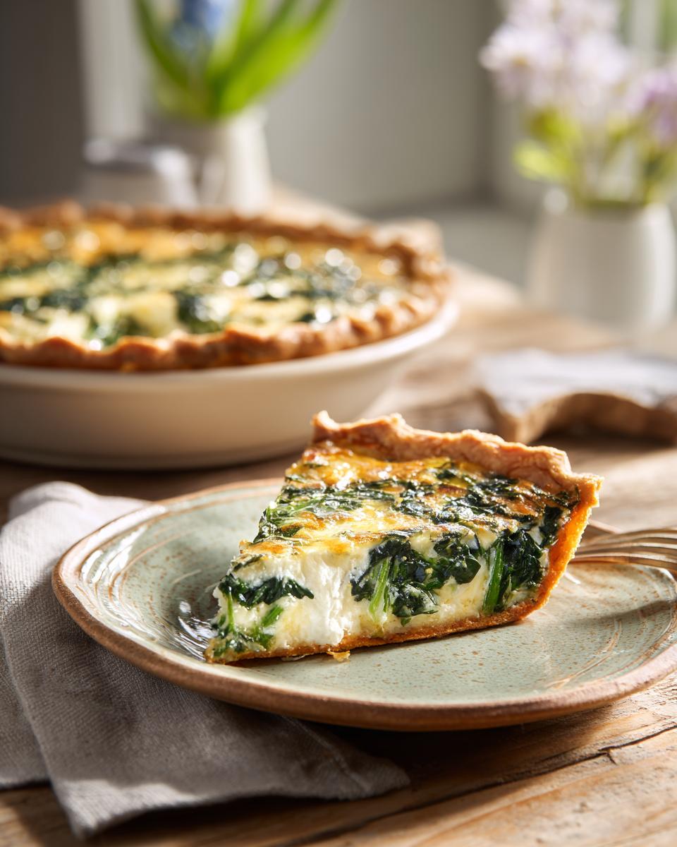 Spinach & Goat Cheese Quiche with Sweet Potato Crust Best 310 3 Spinach & Goat Cheese Quiche with Sweet Potato Crust - detail 1