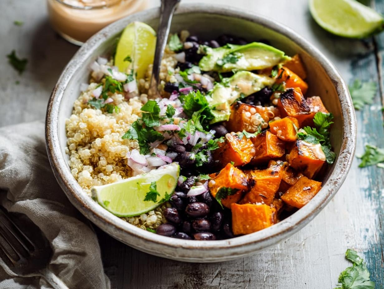 Home 12 Sweet Potato Black Bean Bowl