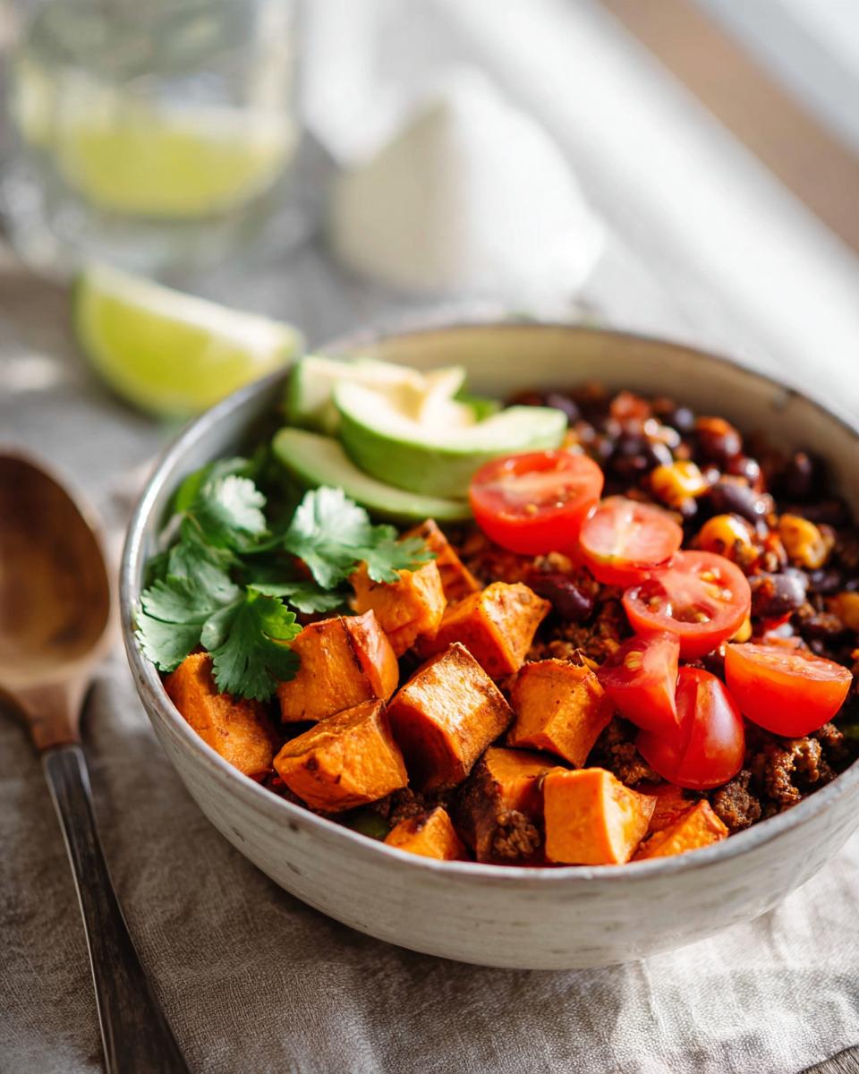 Sweet Potato Taco Bowl in 35 Minutes 3 Sweet Potato Taco Bowl - detail 1