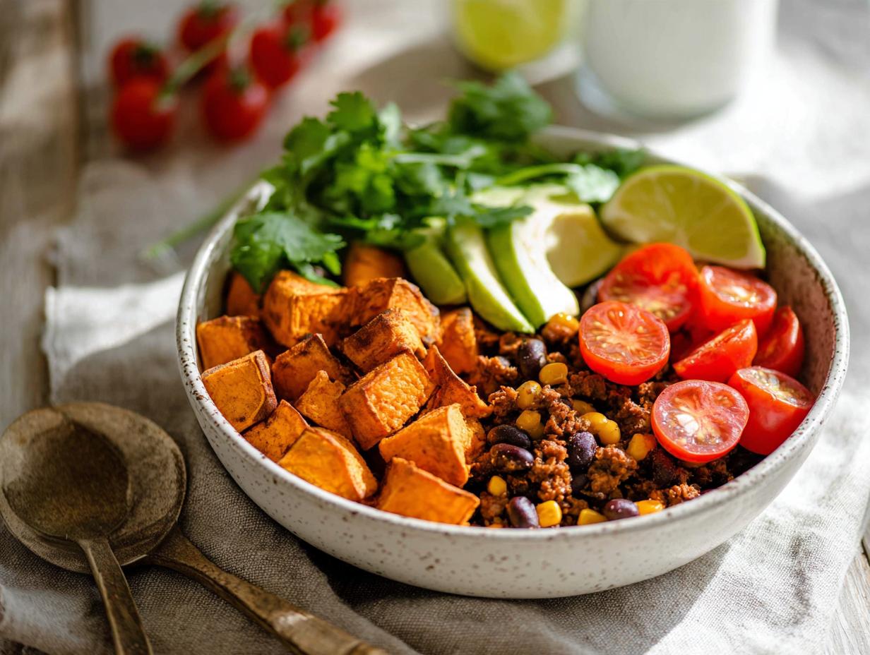 Home 14 Sweet Potato Taco Bowl