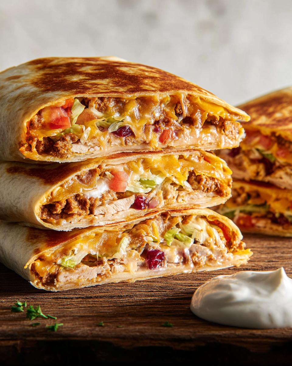 Crispy 30-Minute Thanksgiving Crunchwraps 3 Thanksgiving Crunchwraps - detail 1