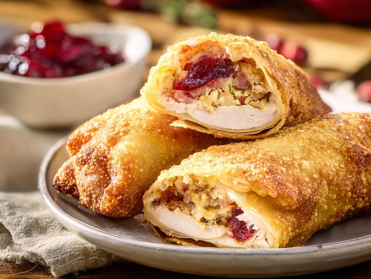 Thanksgiving Egg Rolls