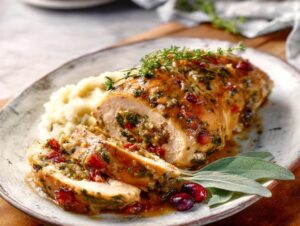 Home 7 Thanksgiving Stuffed Chicken Breast