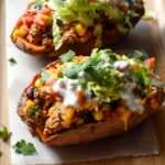 Best Turkey Taco Sweet Potato Boats in 40 Minutes 4 Turkey Taco Sweet Potato Boats